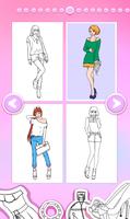 برنامه‌نما Fashion Coloring Book عکس از صفحه