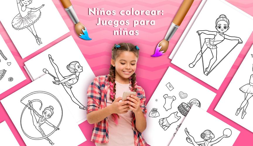 lapiz dibujos de roblox de ninas Ninos Colorear Juegos Para Ninas For Android Apk Download