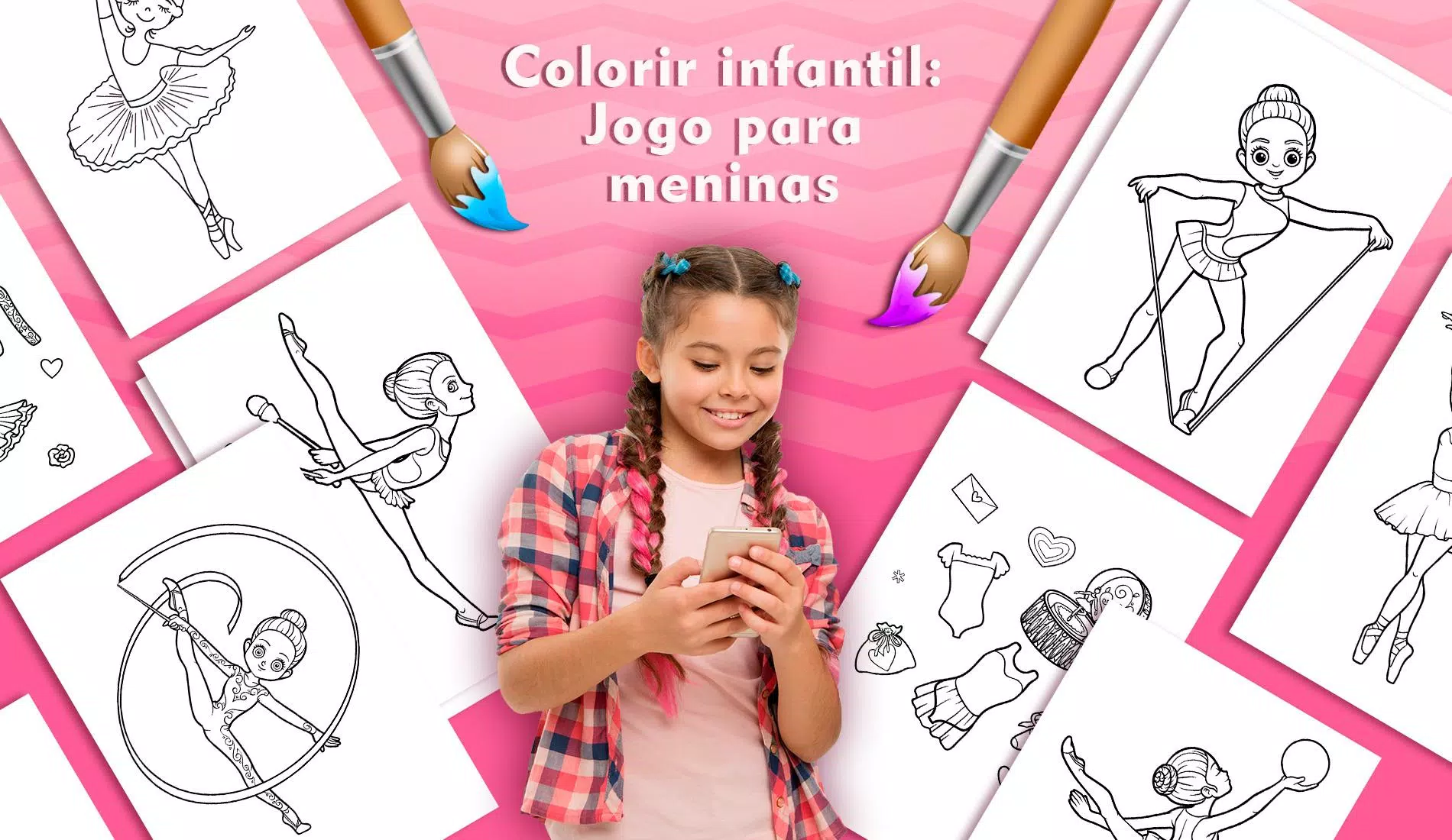 Colorir Glitter Jogo de Menina – Apps no Google Play