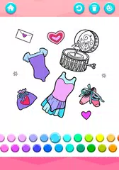 Скачать Детские раскраски для девочек APK