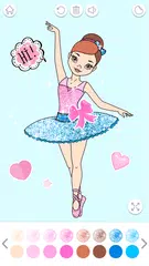 Ballet Color Glitter for Girls アプリダウンロード