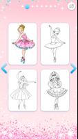 2 Schermata Ballet Color Glitter for Girls