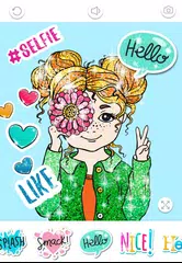 Girls Color Book with Glitter XAPK Herunterladen