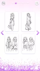 Fashion Coloring Book Glitter XAPK Herunterladen