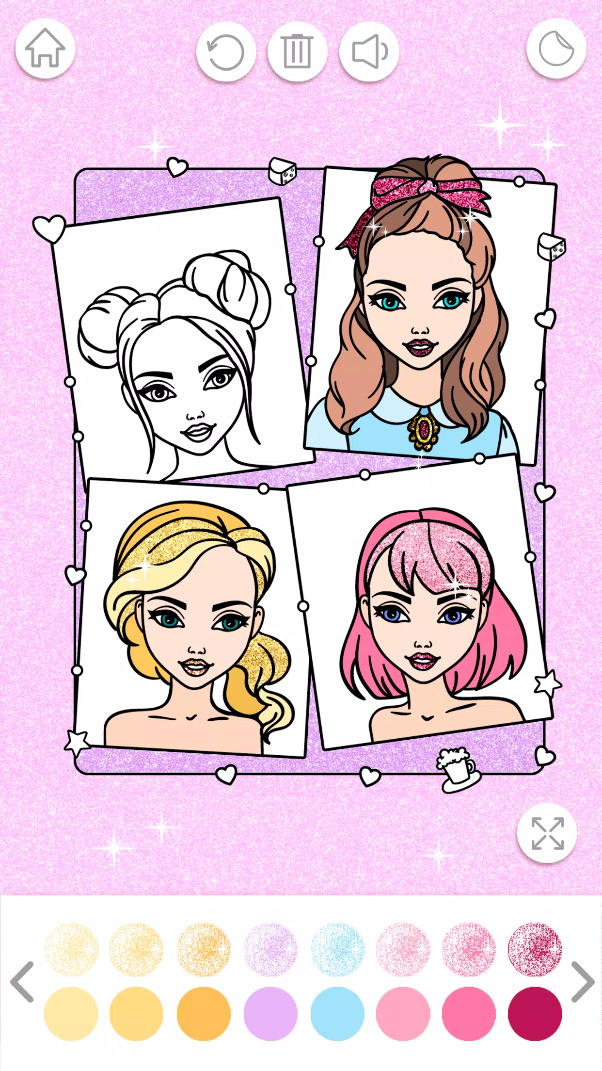 Download do APK de Princesa Para Colorir Glitter para Android