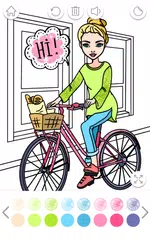 Скачать Стильные Раскраски для Девочек XAPK