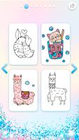 Kawaii Coloring Book Glitter 截图 2