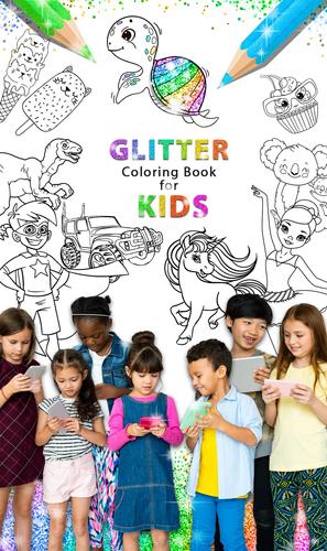 glitter coloring book for kids kids games apk 1061