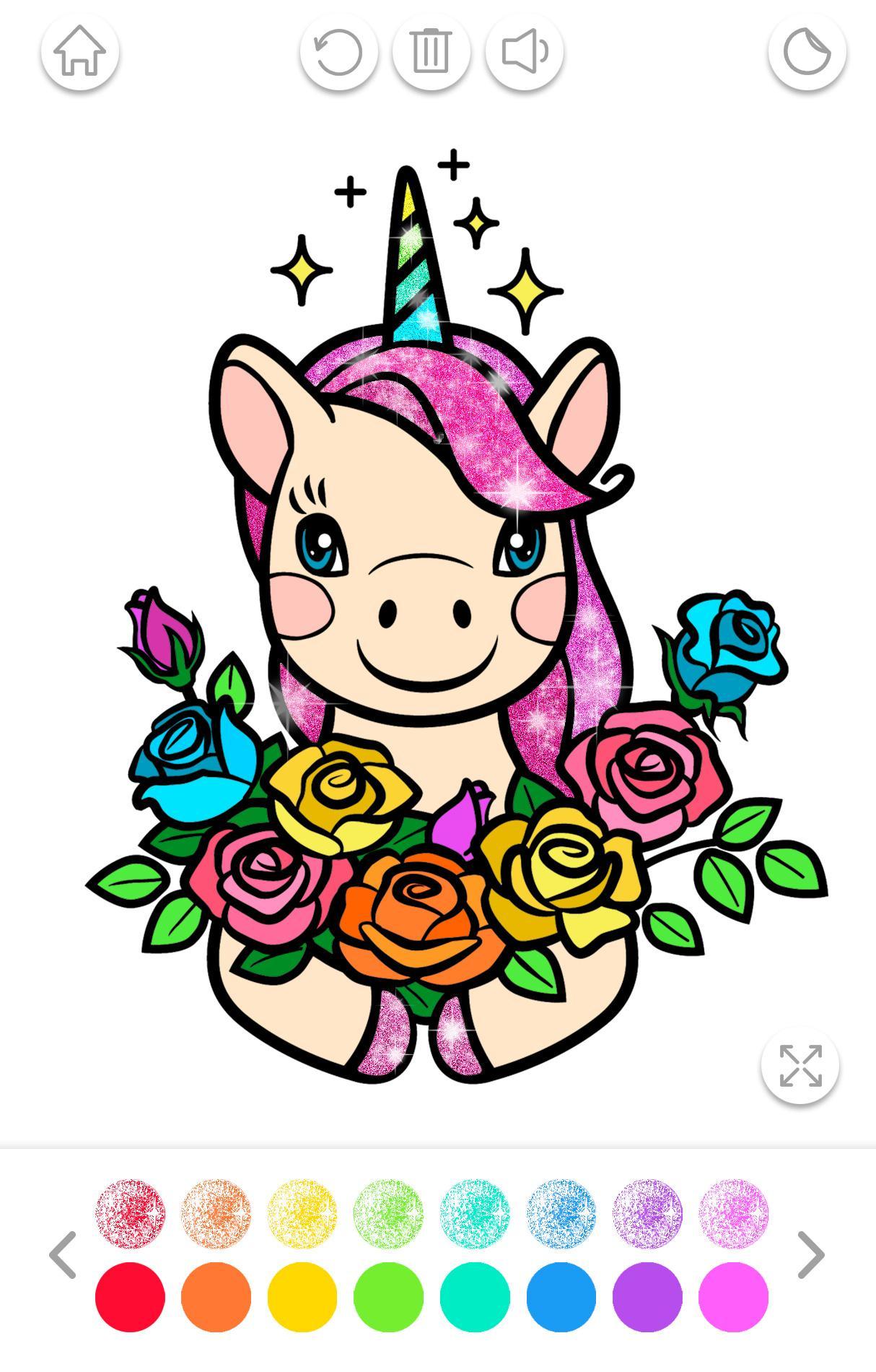 Download Glitter Coloring Book For Kids For Android Apk Download
