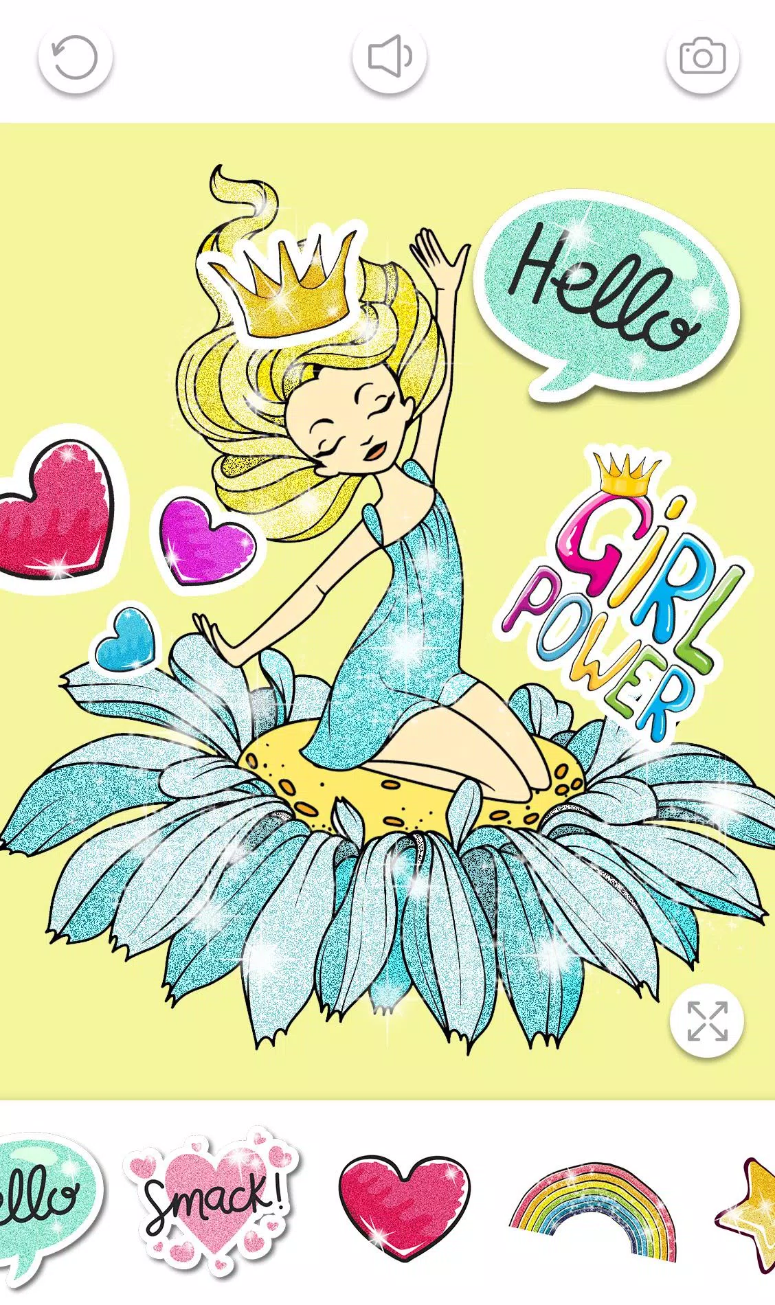 Download do APK de Princesa Para Colorir Glitter para Android