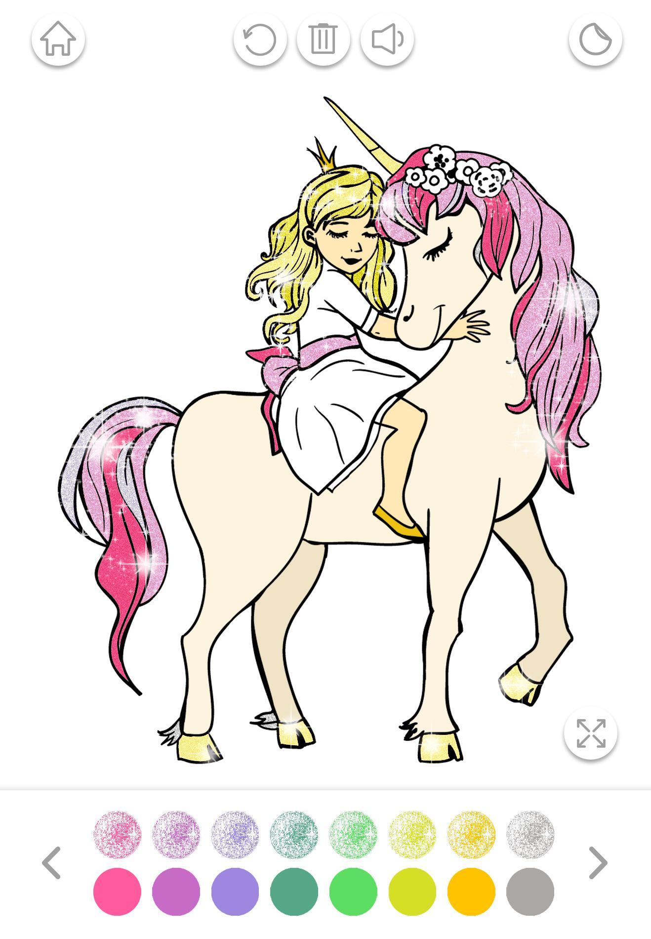 Download Princess Coloring Book Glitter for Android - APK Download