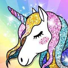 Unicorn Coloring Book Glitter アプリダウンロード