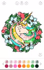 Baixar Unicórnio Para Colorir Glitter XAPK