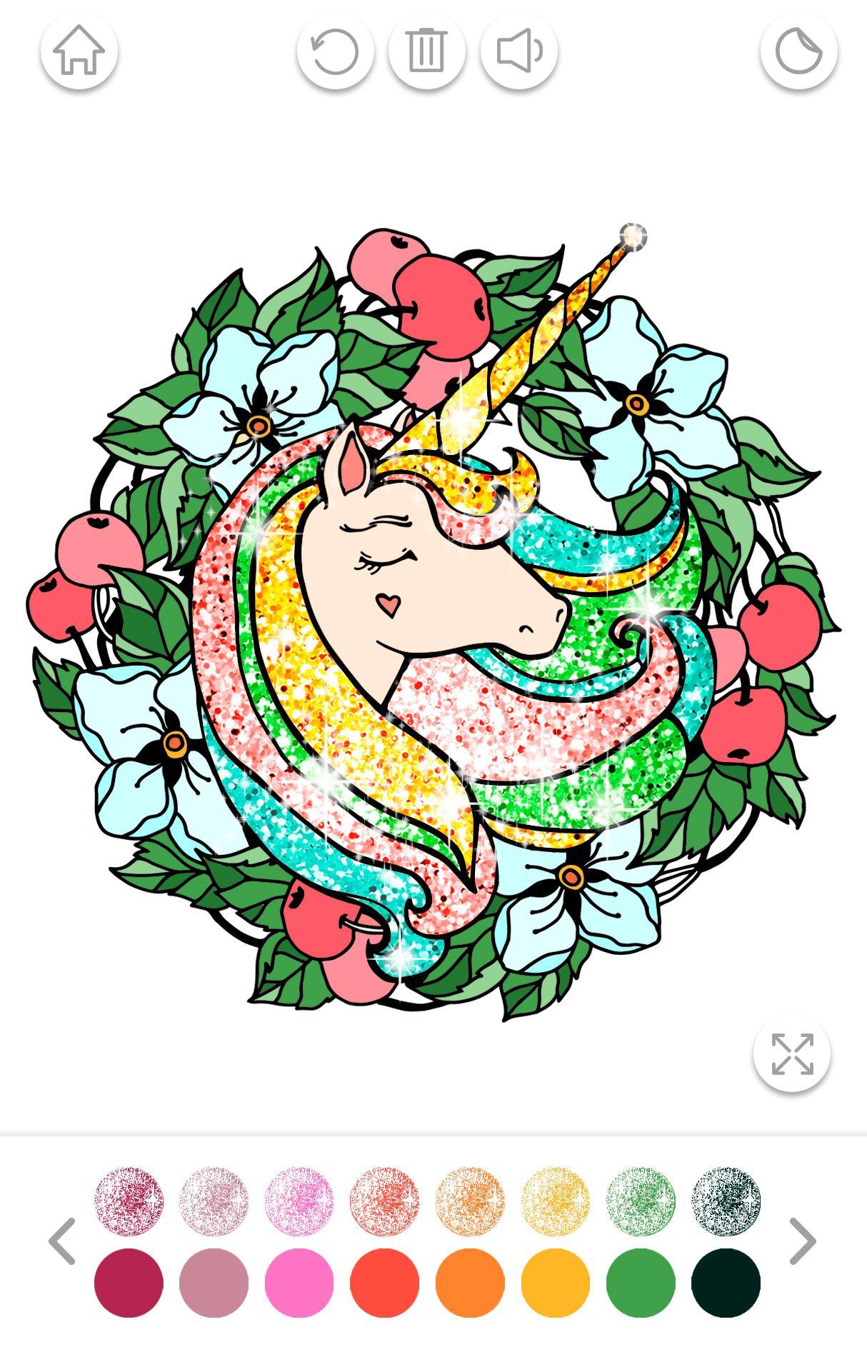 Download Unicorn Coloring Book Glitter for Android - APK Download