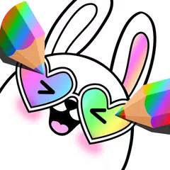 download Gradient Kawaii Coloring Book XAPK