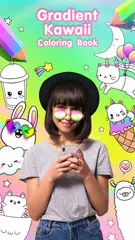 Gradient Kawaii Coloring Book XAPK 下載