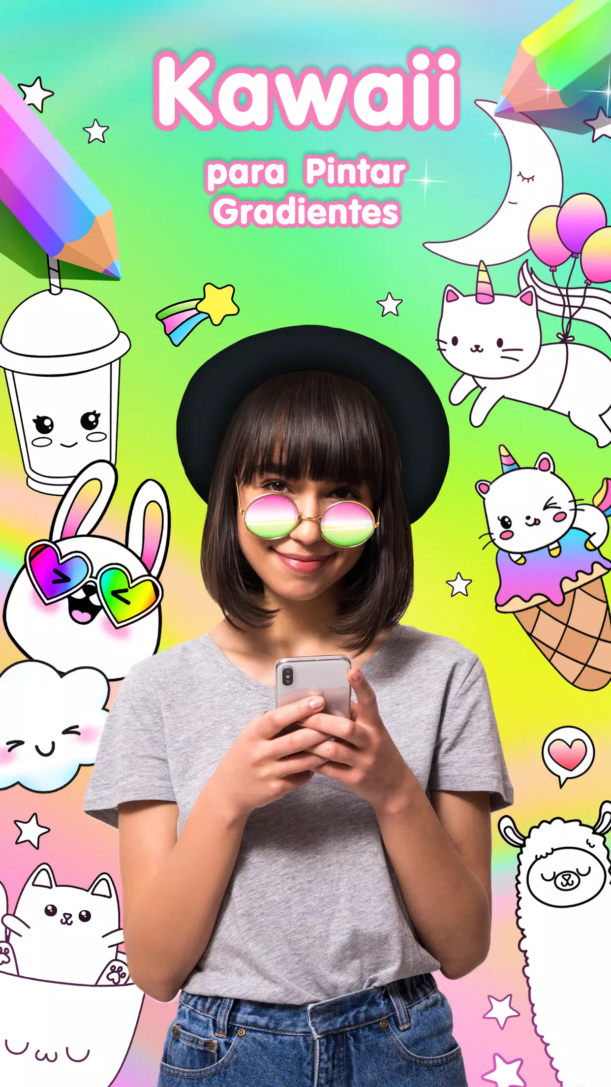 Download do APK de Colorir Kawaii: jogos offline para Android