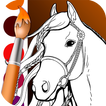 Horse Coloring Book