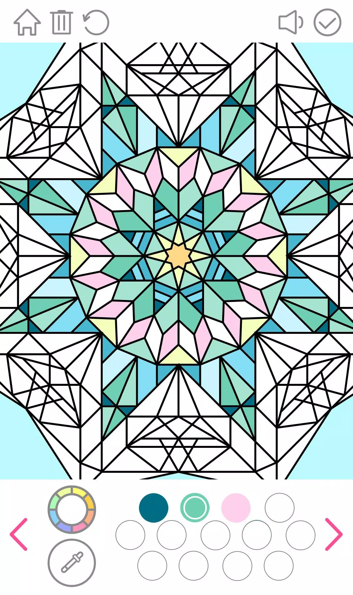 Download do APK de Mandalas para Colorir: Jogos de Pintar com Número para  Android