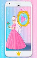 Princess Coloring Pages الملصق