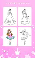 1 Schermata Princess Girls Coloring Book