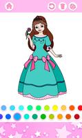 Princess Girls Coloring Book スクリーンショット 2