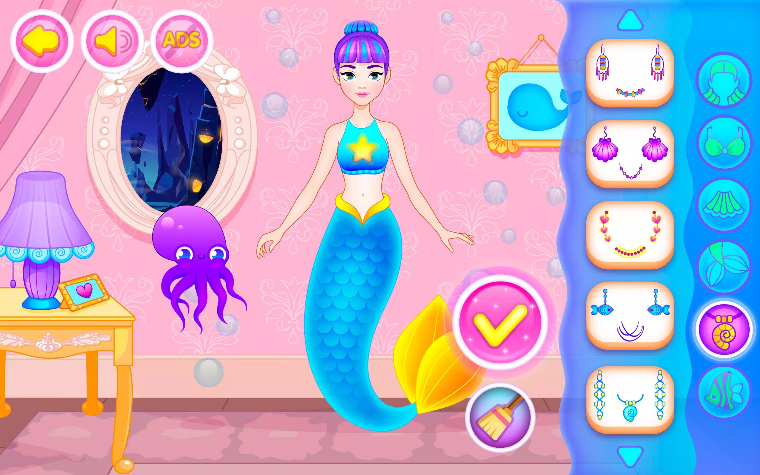 Princesa Sereia Jogos Vestir versão móvel andróide iOS apk baixar