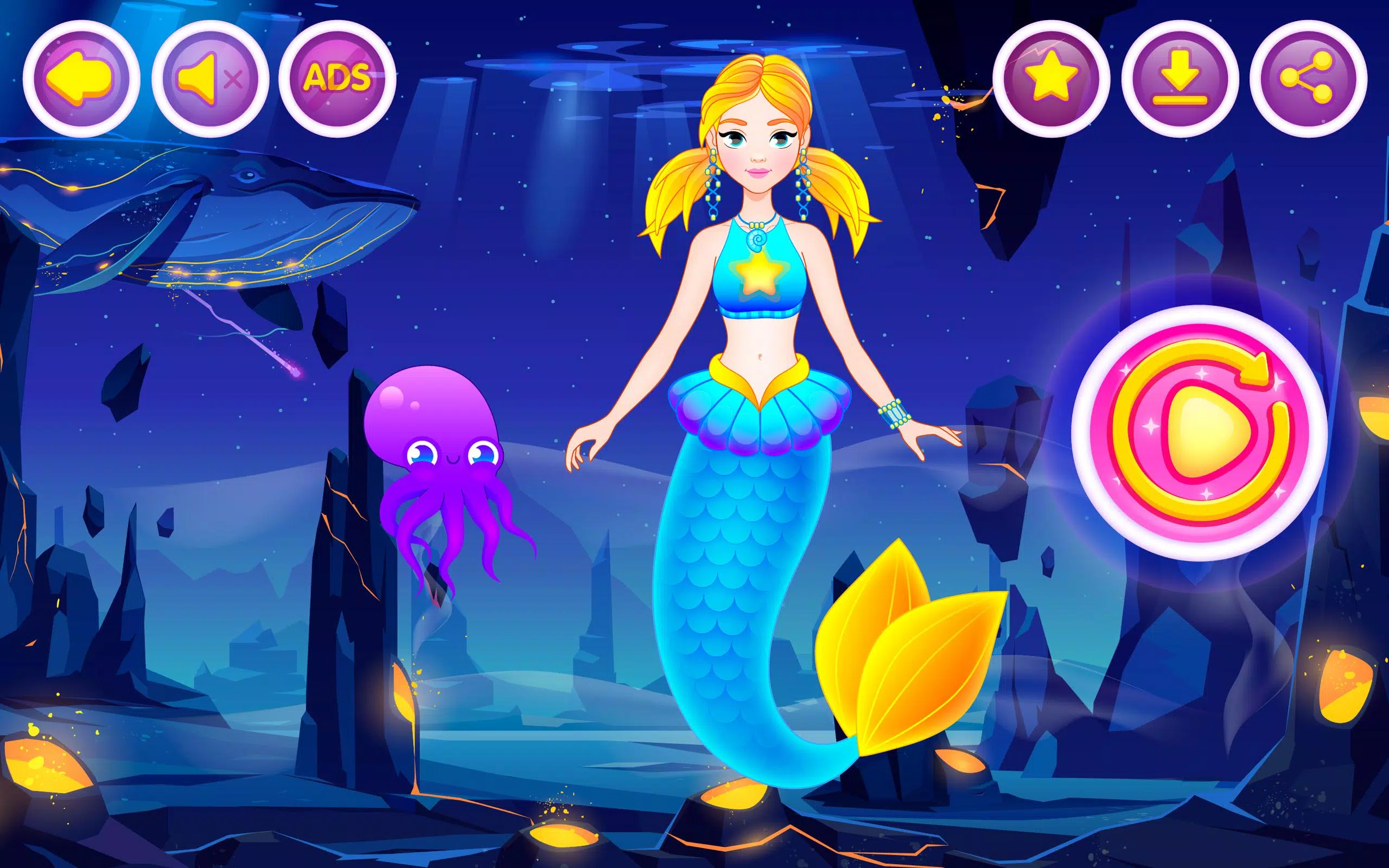 Princesa Sereia Jogos Vestir versão móvel andróide iOS apk baixar