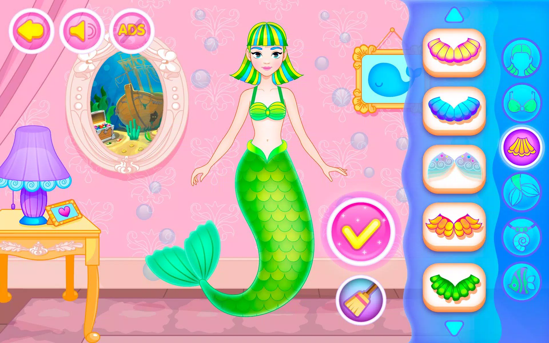 Princesa Sereia Jogos Vestir versão móvel andróide iOS apk baixar