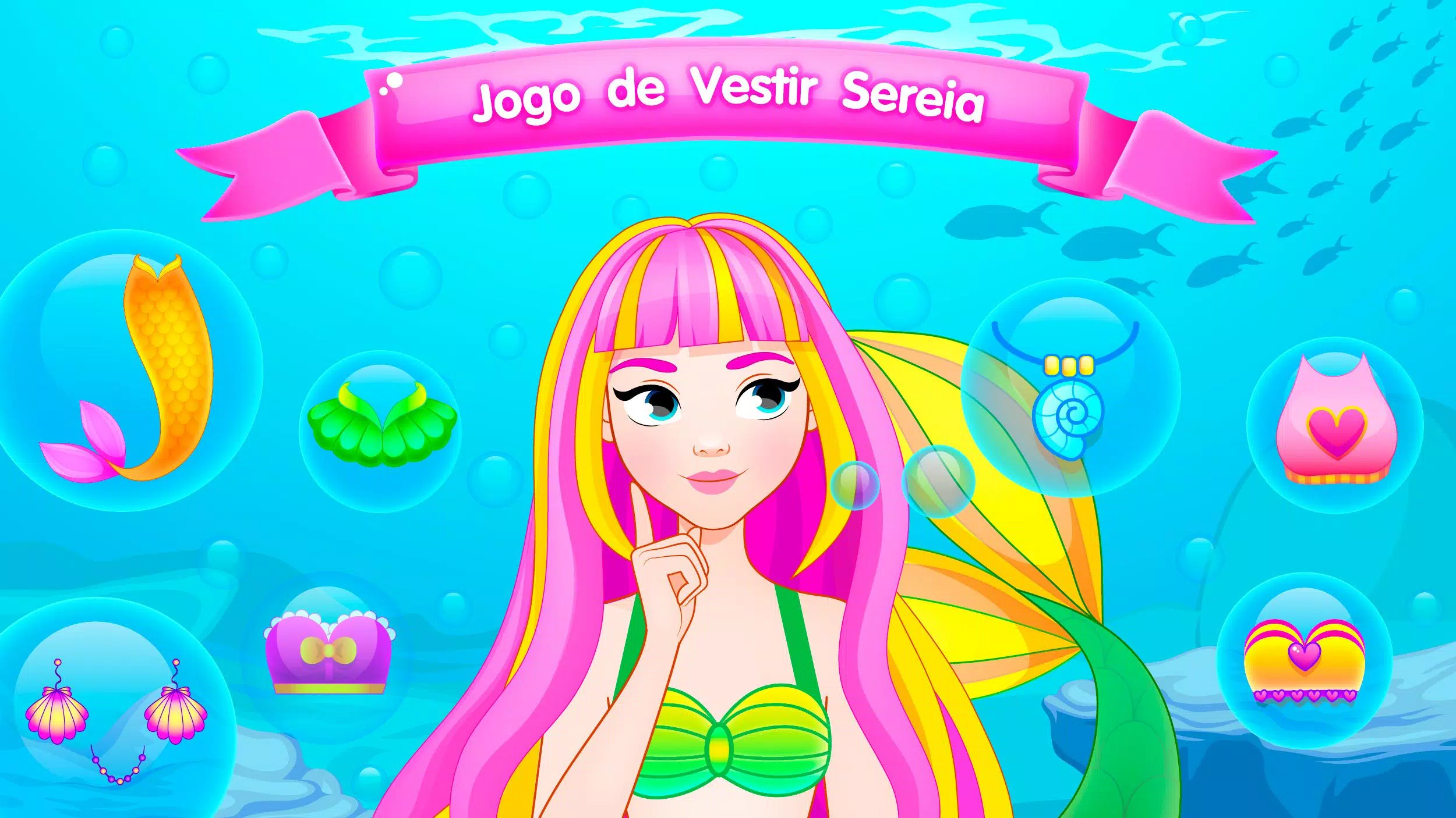 Princesa Sereia Jogos Vestir versão móvel andróide iOS apk baixar