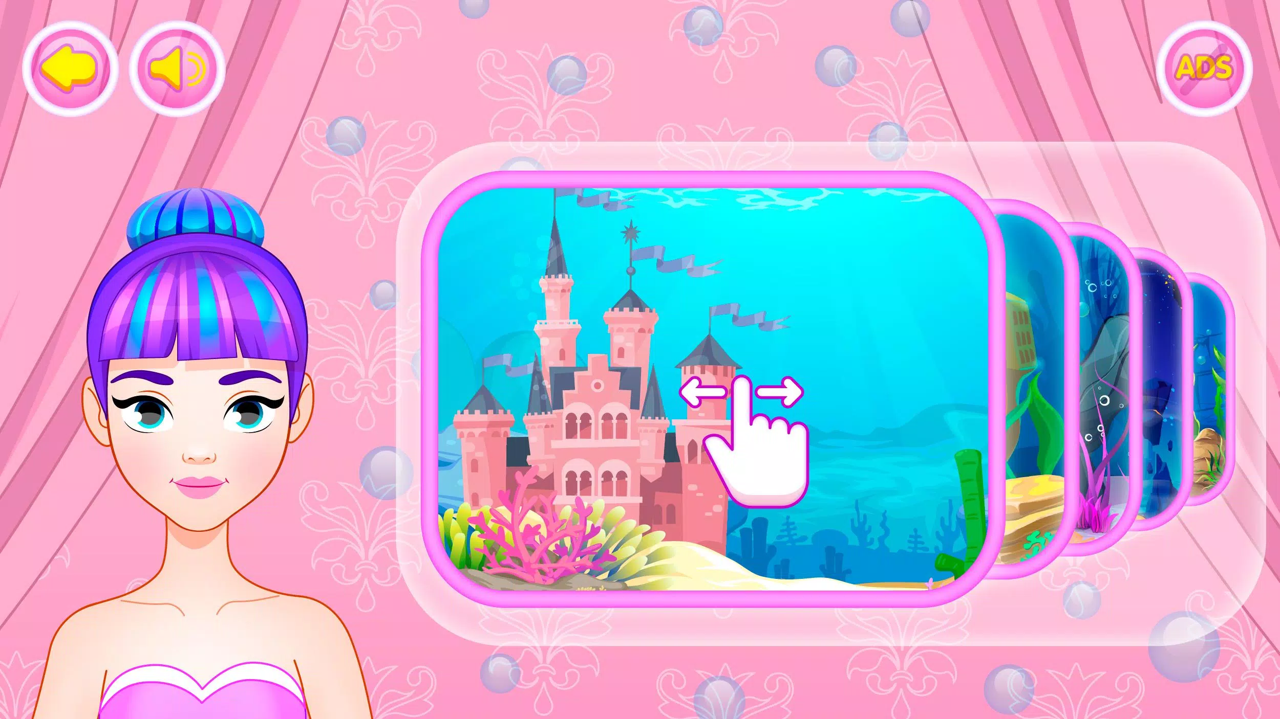 Princesa Sereia Jogos Vestir versão móvel andróide iOS apk baixar