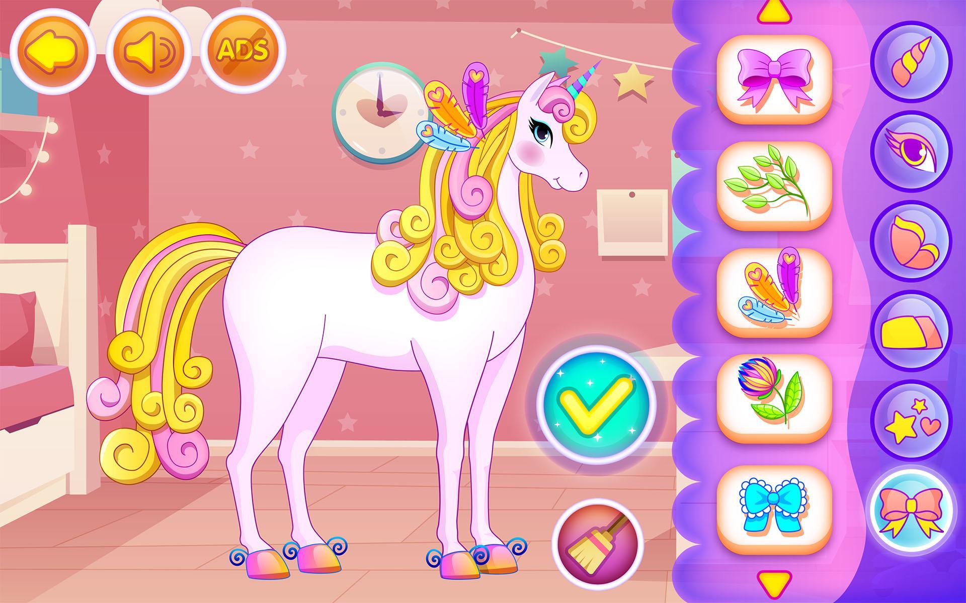 unicorn dress up games for girls for android apk download