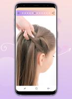 Hairstyles step by step تصوير الشاشة 3