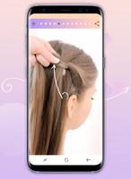 Hairstyles step by step تصوير الشاشة 2