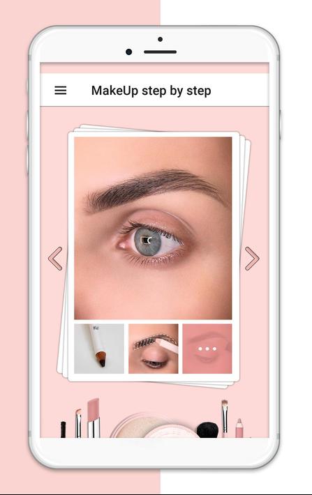 Makeup Tutorial step by step screenshot 3