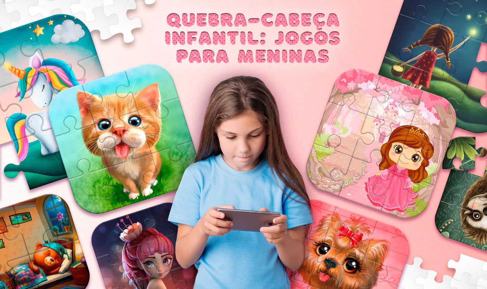 Download do APK de Quebra-cabeça para meninas para Android