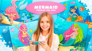 Mermaid Puzzles for Girls Affiche
