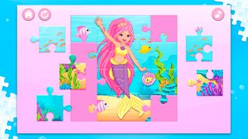 Mermaid Puzzles for Girls capture d'écran 1