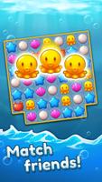 Ocean Friends : Match 3 Puzzle پوسٹر