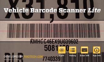 Vehicle Barcode Scanner Lite poster