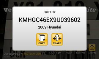 Vehicle Barcode Scanner Lite capture d'écran 1