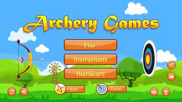 Archery Games Affiche