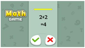 Math Game ภาพหน้าจอ 1