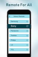 Universal Remote Control for All TV Simulator screenshot 1
