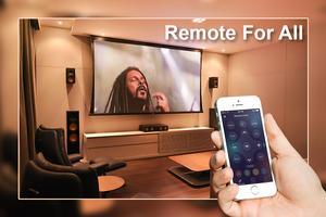 برنامه‌نما Universal Remote Control for All TV Simulator عکس از صفحه