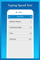 Typing Speed Test স্ক্রিনশট 2