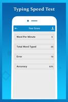 Typing Speed Test capture d'écran 2