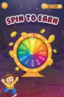 Spin to Earn - Get Unlimited Money Affiche
