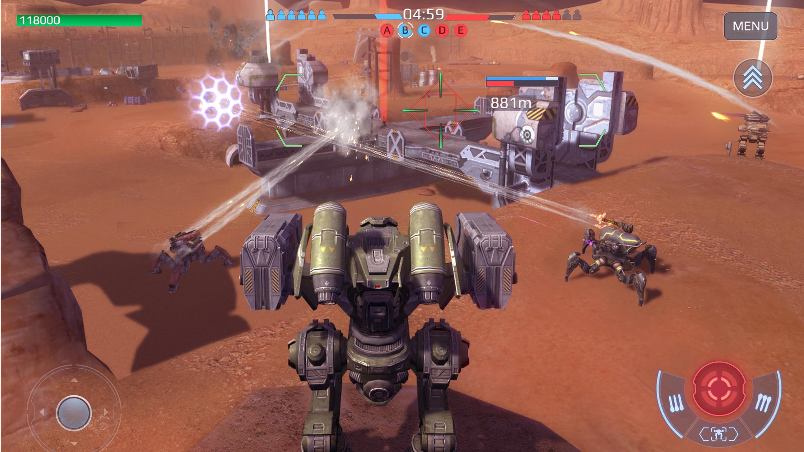 War Robots. 6v6 Tactical Multiplayer Battles for Android ... - 