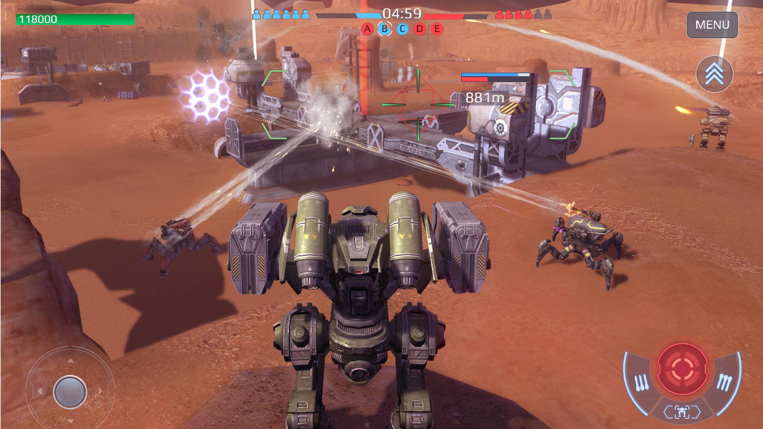 War Robots. 6v6 Tactical Multiplayer Battles for Android ... - 